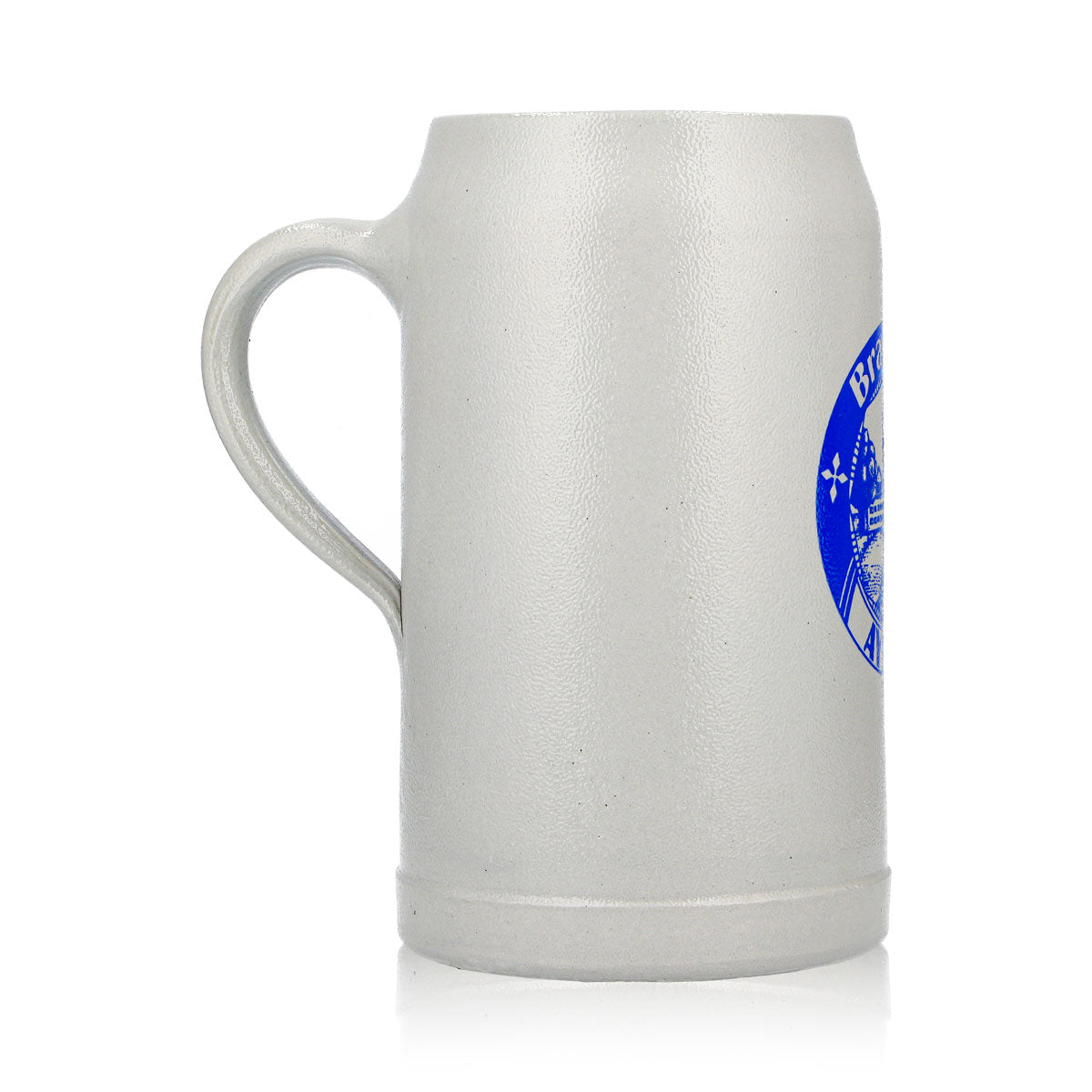 Szklanka do piwa Ayinger 1 l, gliniany kufel, browar Aying, gliniany, Sahm – Widok 4