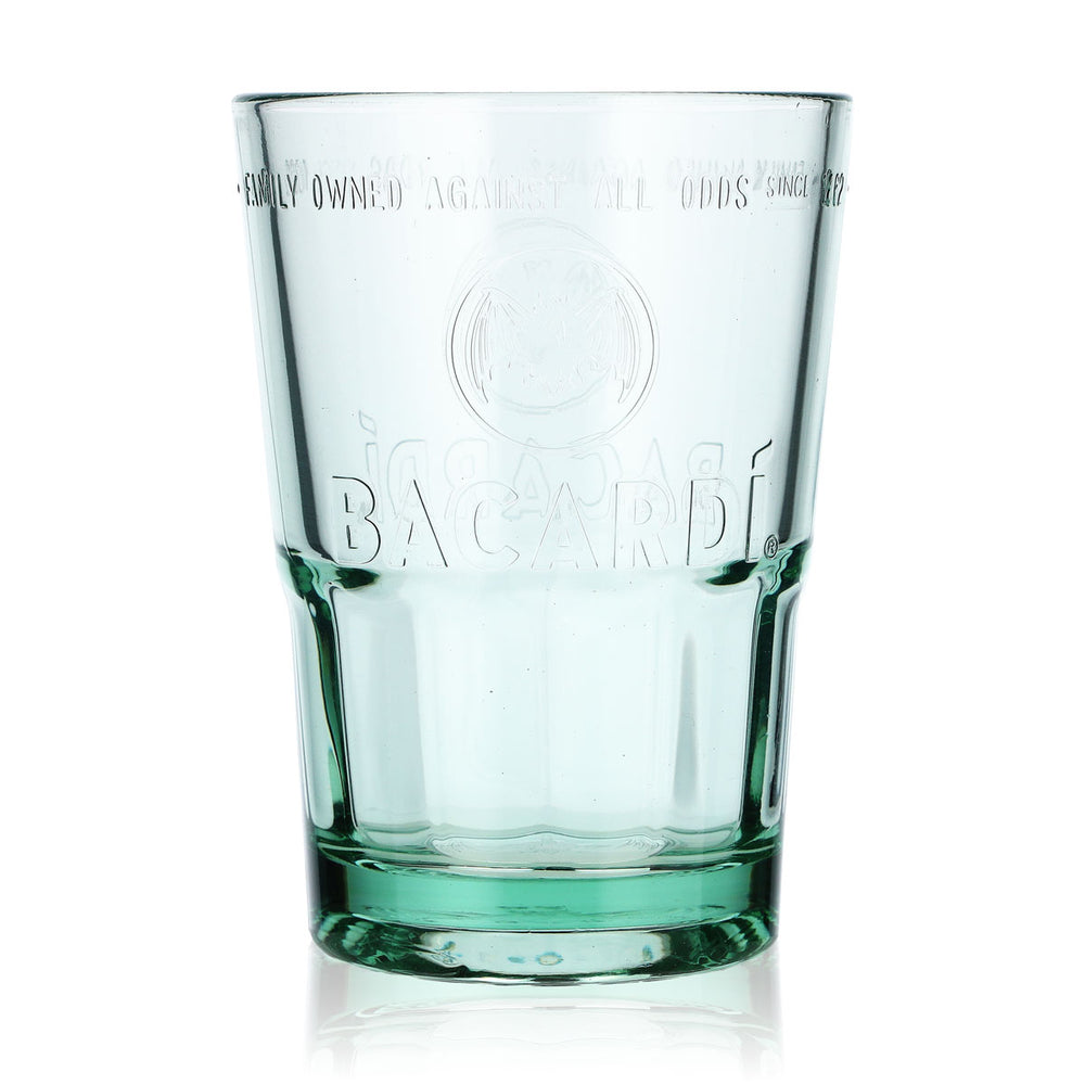Bacardi Rum Szklanki do rumu Szklanki koktajlowe 0,28 l Szklanka do long drinków Zielona