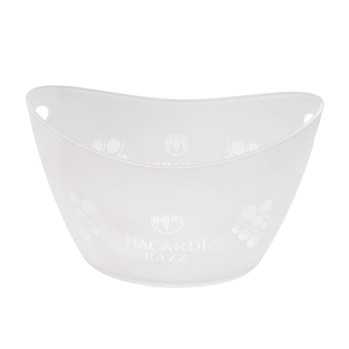 Bacardi Rum Cooler Bottles Drinks Ice Cube Tray Box Container Frosted Razz
