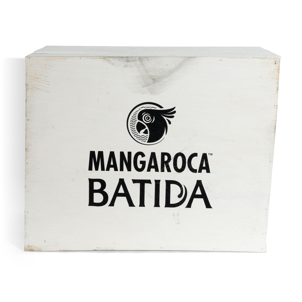 Batida de Coco Drewniane pudełko stolik pomocniczy 50x40x30cm Pudełko ekspozycyjne Dekoracja stojak