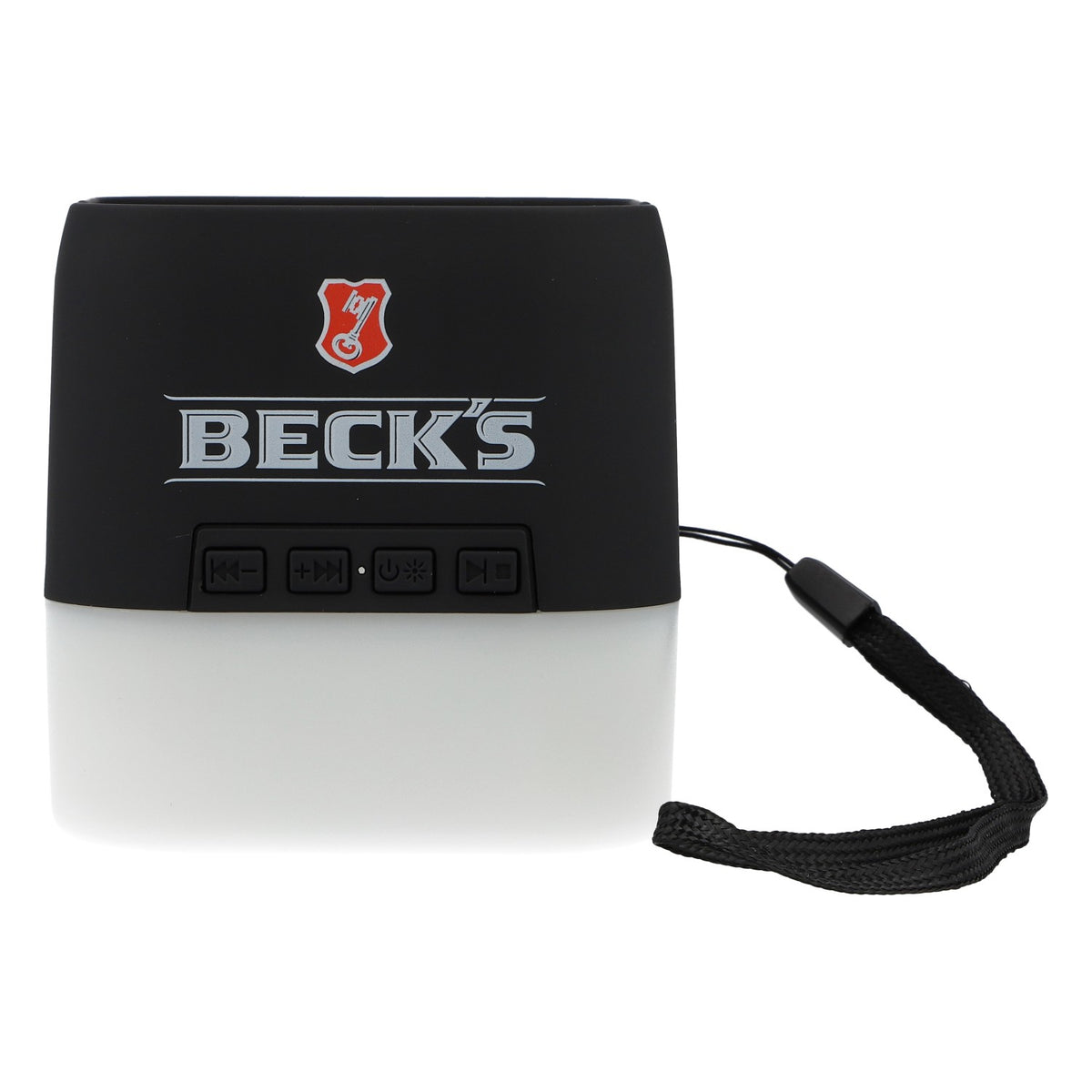 Głośnik Bluetooth Becks Bier z podświetleniem LED i odtwarzaczem muzycznym – Widok 2