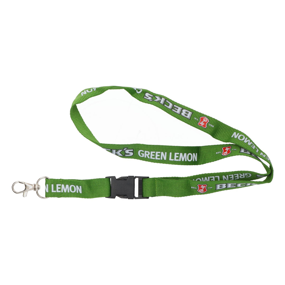 Beck's Piwo Brelok do kluczy Smycz Lanyard Green Lemon