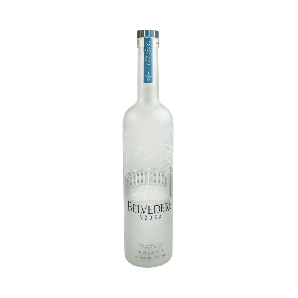 Belvedere Show Bottle !Empty! 6L Podświetlana butelka LED Butelka Deco Używana