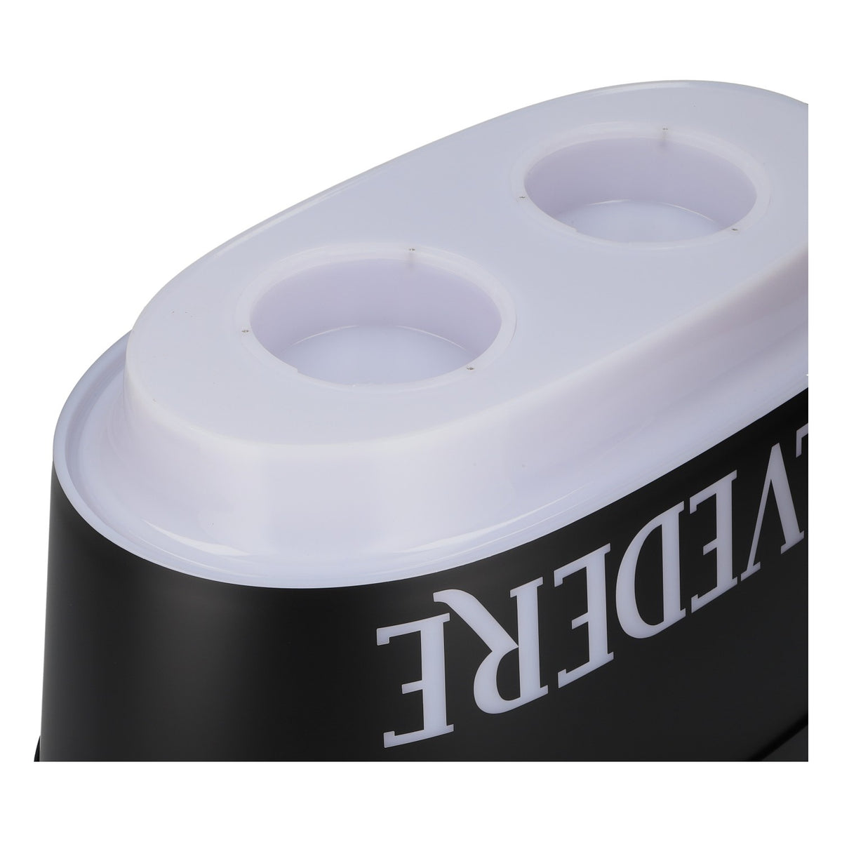 Chłodziarka do butelek wódki Belvedere XL z pojemnikiem na kostki lodu, czarna – Widok 5
