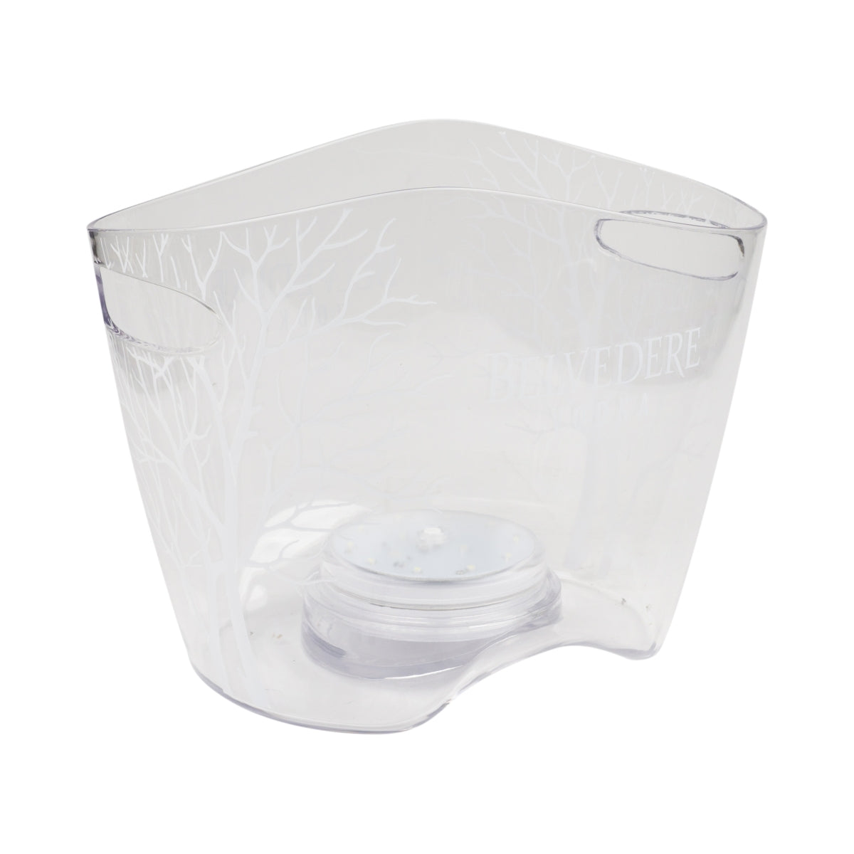 Belvedere Vodka Cooler LED Light Bottles Ice Cube Box Pojemnik na lód Cooler Display – Widok 2