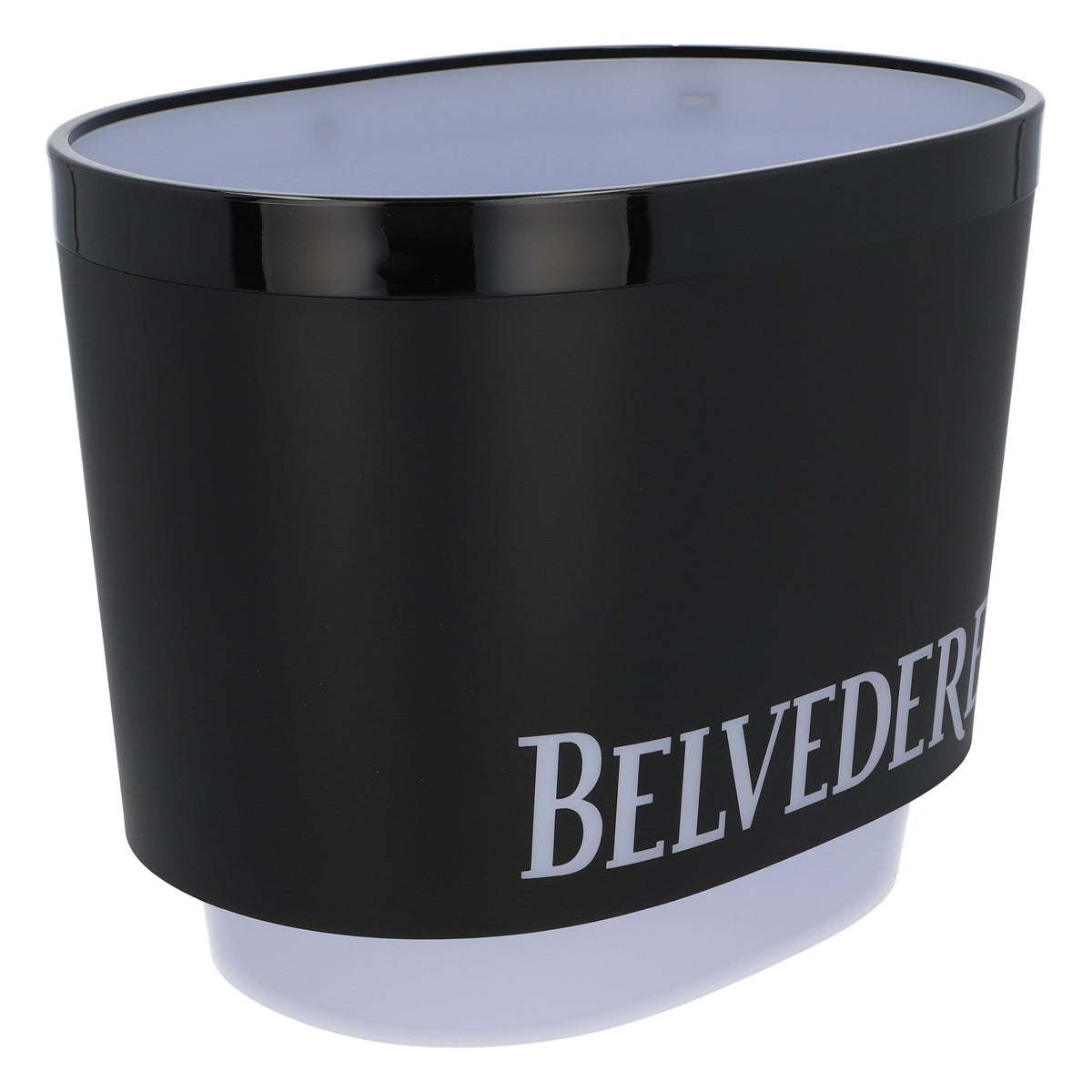Belvedere Vodka LED Chłodziarka do butelek Icecube Zasilana bateryjnie Czarna – Widok 3