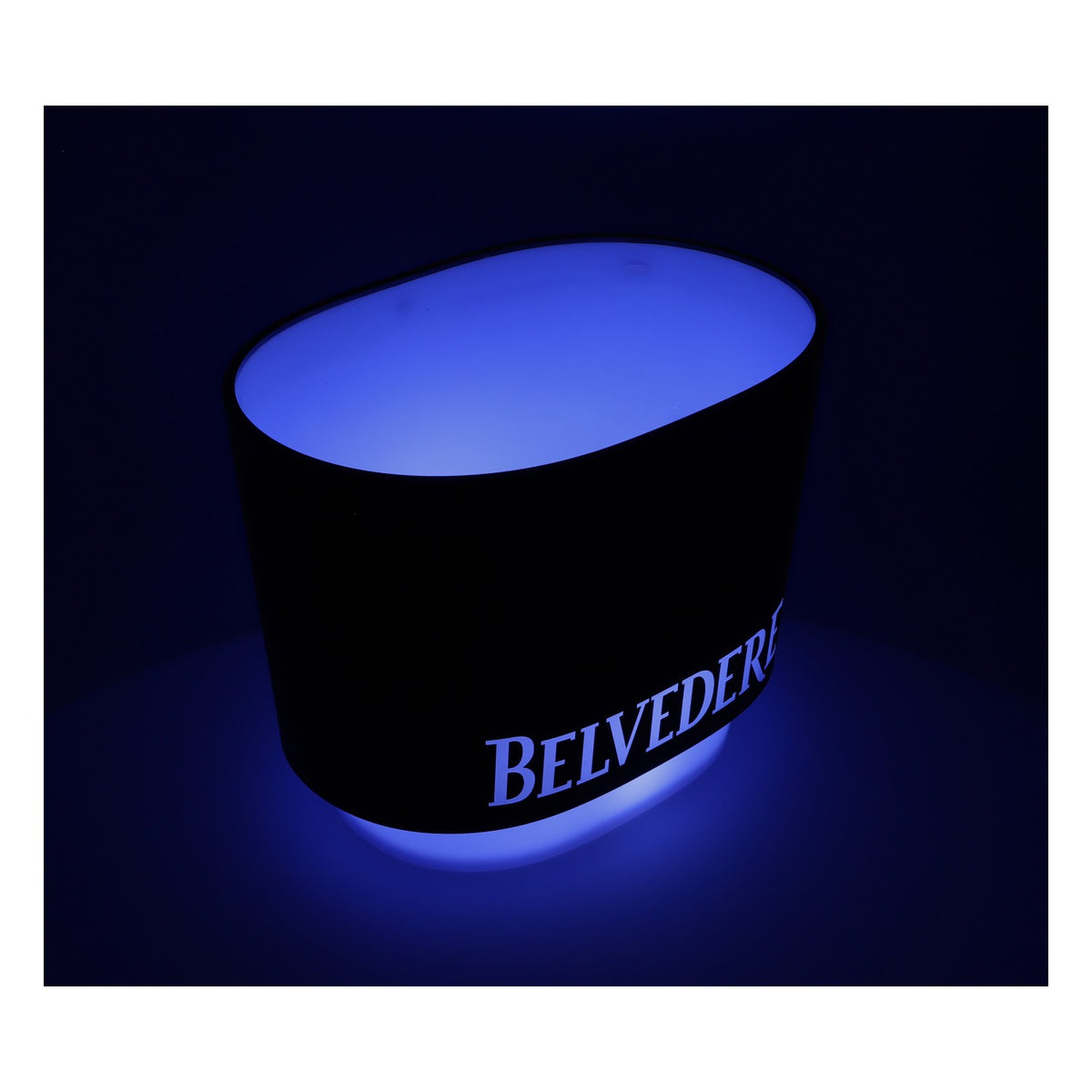Belvedere Vodka LED Chłodziarka do butelek Icecube Zasilana bateryjnie Czarna – Widok 5