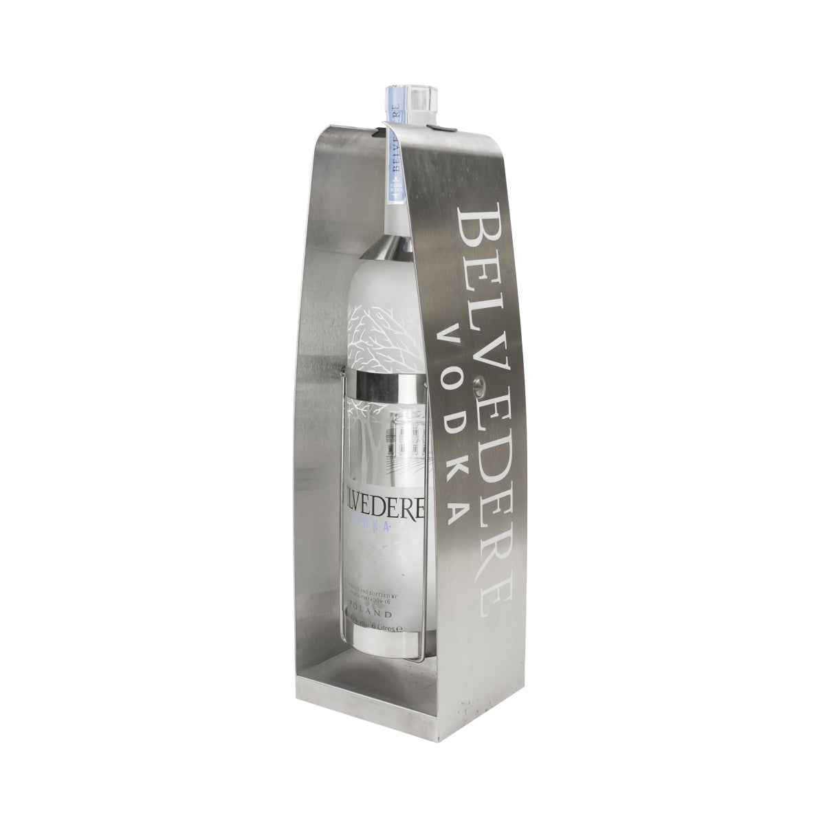 Belvedere Vodka Swivel 6l Metalowy nalewak do butelek Swing Metal Glorifier – Widok 5