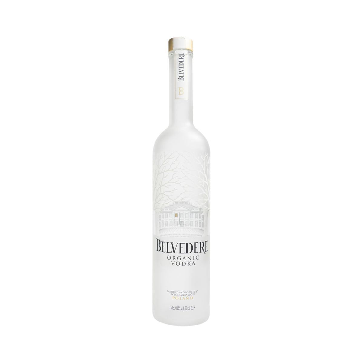 Belvedere Vodka Show Bottle EMPTY 0,7l Organic Edition Używana atrapa dekoracji