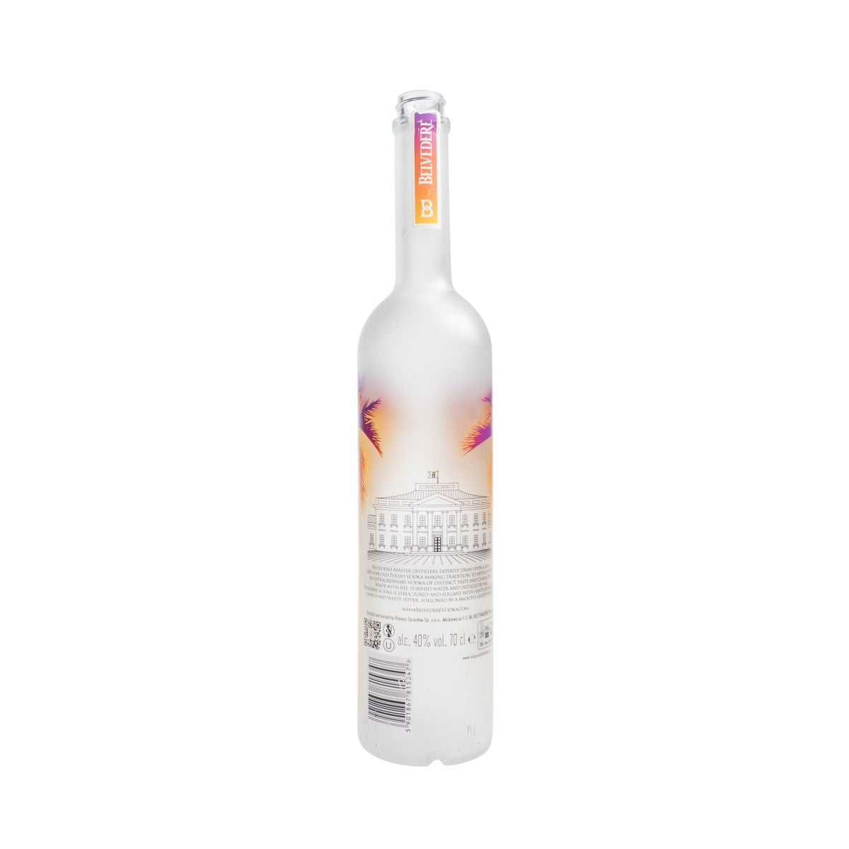 Belvedere Vodka Show Bottle EMPTY 0,7l Summer Edition Gerbaucht Deco Dummy – Widok 3