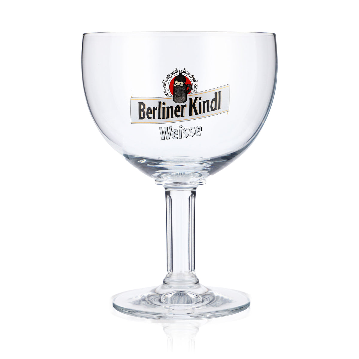 Szklanki do piwa Berliner Kindl 0,3 l, biały napis Ritzenhoff