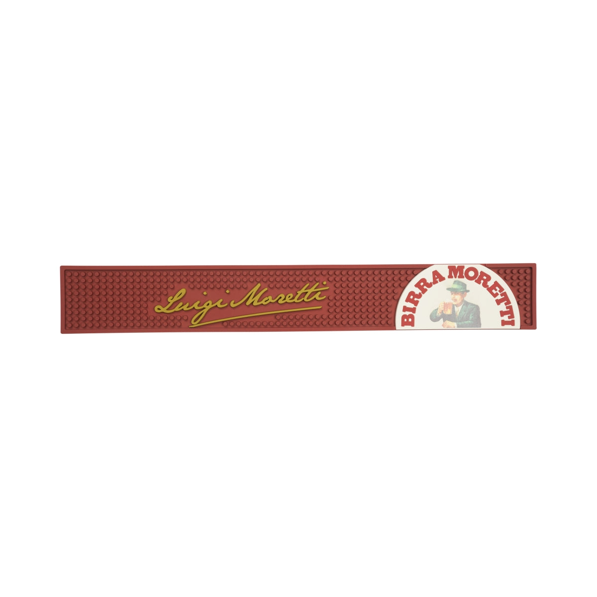 Birra Moretti mata barowa do piwa Luigi Italy mata do odsączania szklanek Runner Beer – Widok 2