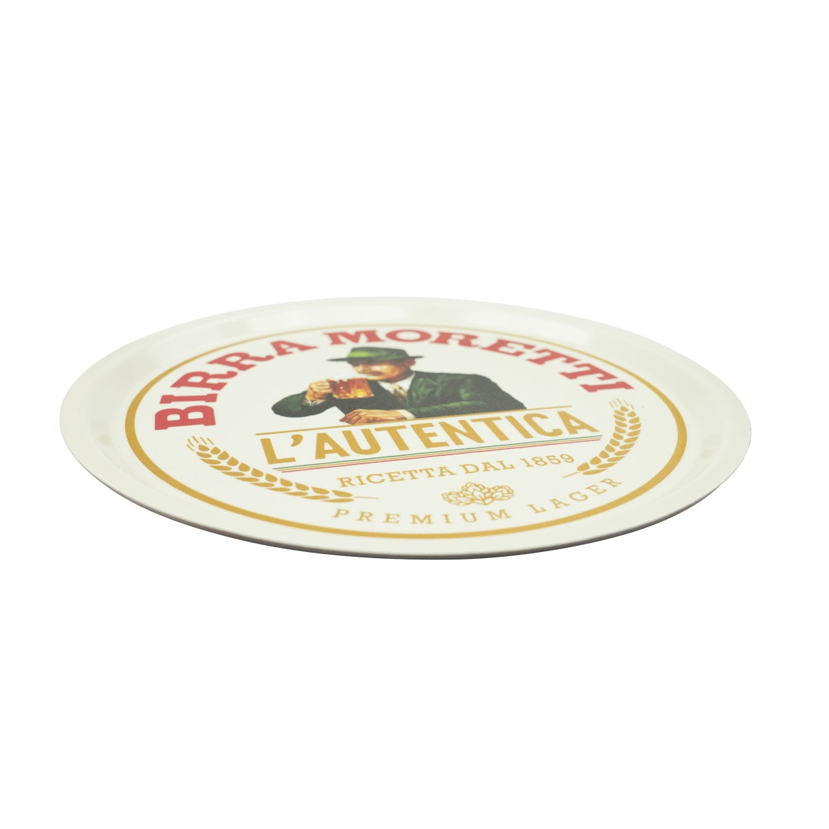 Birra Moretti taca do piwa kelner kieliszki tablica gastronomiczna tableau Włochy – Widok 2