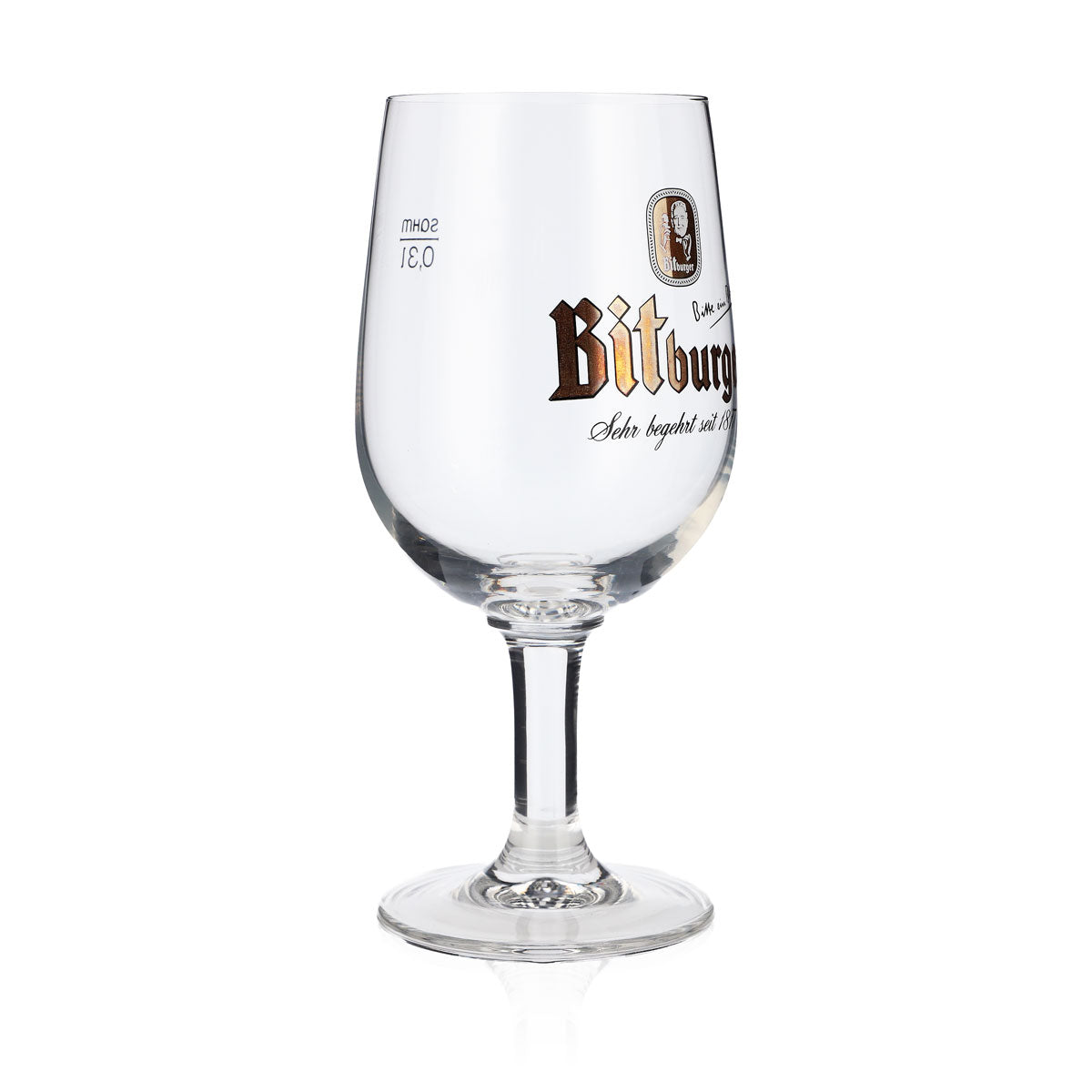 Piwo Bitburger Szklanka do piwa Pokal Szklanki do piwa Gaston 0,3 l „Das besondere Alte” – Widok 2