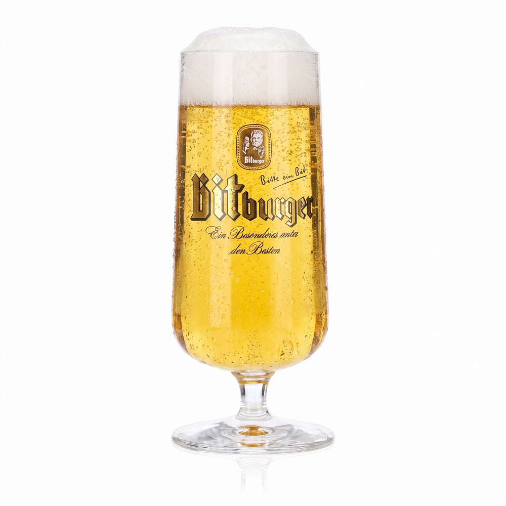 Szklanka do piwa Bitburger 0,25 l, puchar „Wyjątkowe wśród najlepszych” Sahm