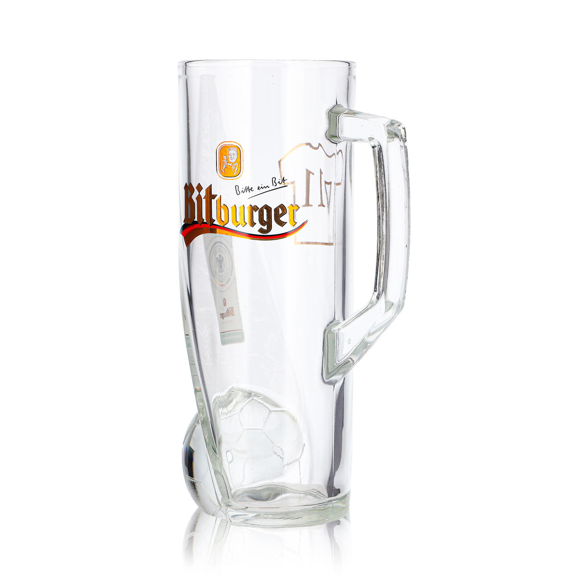 Szklanka do piwa Bitburger 0,4 l, dzbanek DFB-Premium bezalkoholowe, numer na koszulce 11 – Widok 6