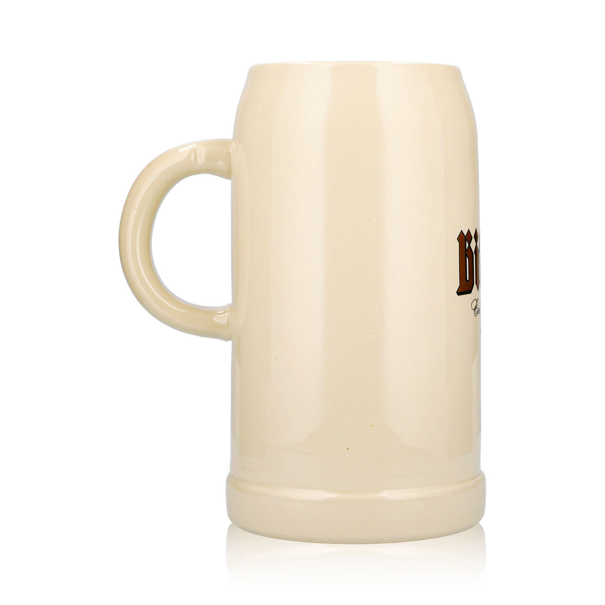 Kufel do piwa Bitburger 3 l XXXL z kamionki, browar Seidel – Widok 3