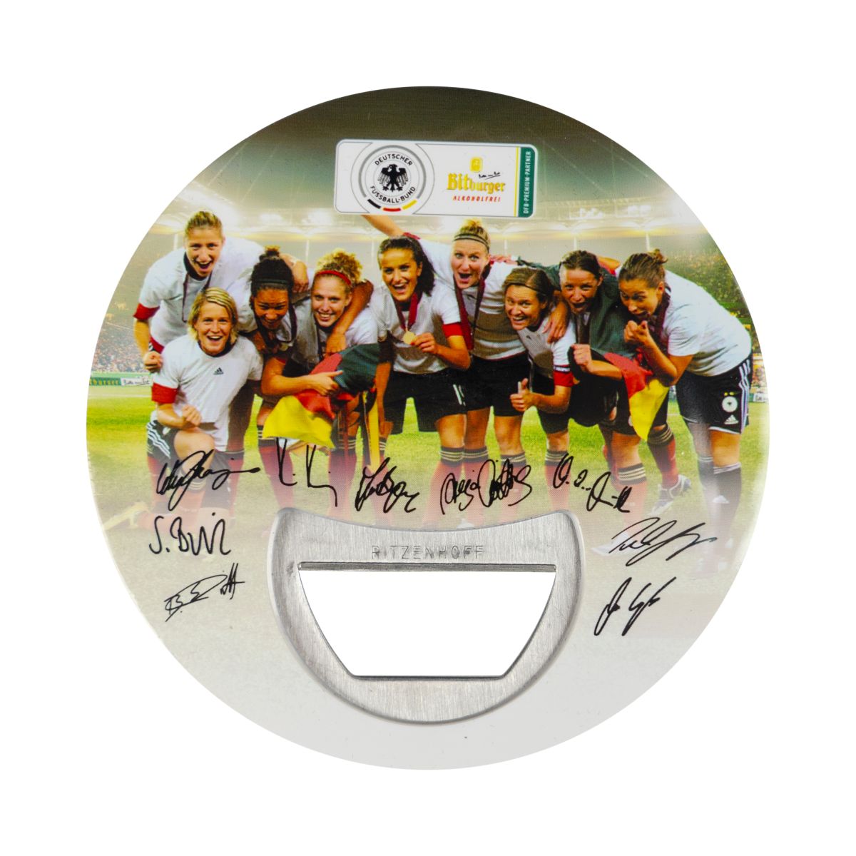 Otwieracz do butelek Bitburger, specjalna edycja kolekcjonerska narodowej drużyny piłkarskiej DFB – Widok 3