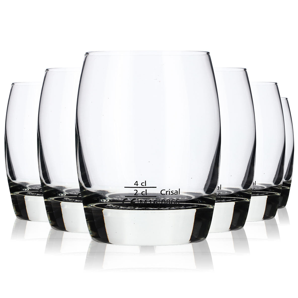 Szklanka do whisky Black Bottle 0,35 l Tumbler z czarnym dnem „Black Bottle”