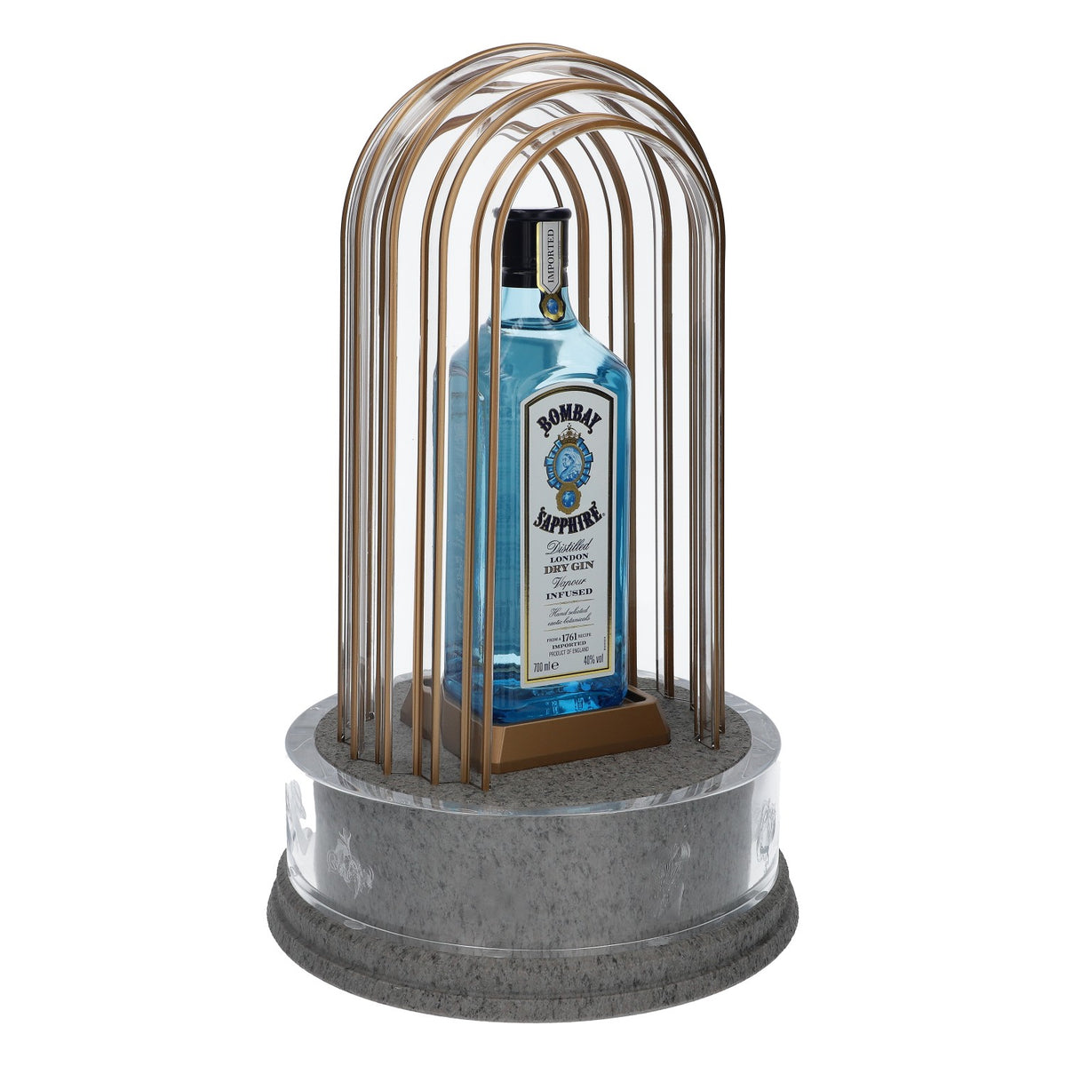 Bombay Sapphire Illuminated Glorifier – lampka na butelkę, neon LED – Widok 2