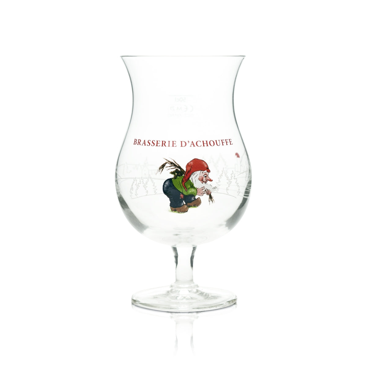 Szklanka do piwa Brasserie D'Achouffe 0,5l Goblet Pint Craftbeer Dwarf Belgium Glasses