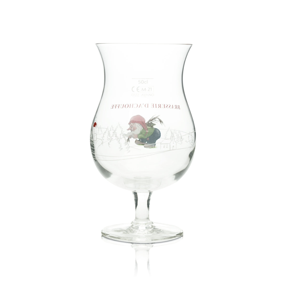 Szklanka do piwa Brasserie D'Achouffe 0,5l Goblet Pint Craftbeer Dwarf Belgium Glasses – Widok 2