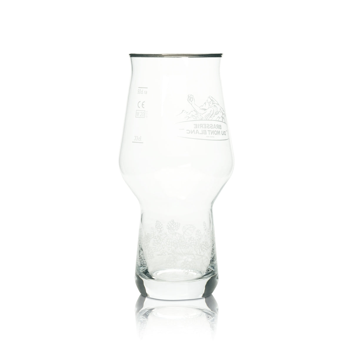 6x Brasserie Du Mont Blanc Szklanka do piwa 0,5l Kufel Craft Master One Szklanki do piwa – Widok 3