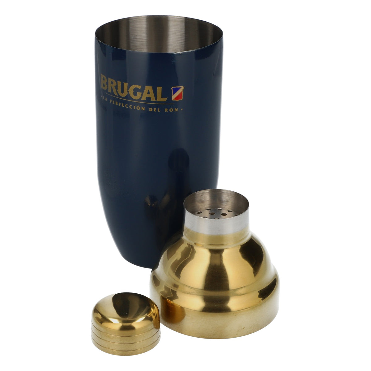 Brugal Rum Shaker ze stali nierdzewnej Akcesoria barowe z sitkiem Bardzo elegancki – Widok 4