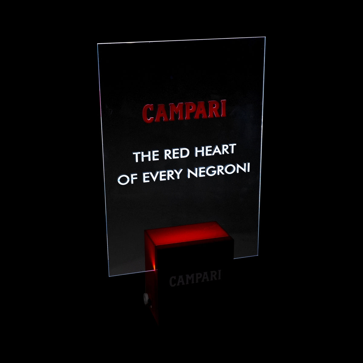 Campari neon LED świetlny znak reklamowy Negroni Bar czerwony