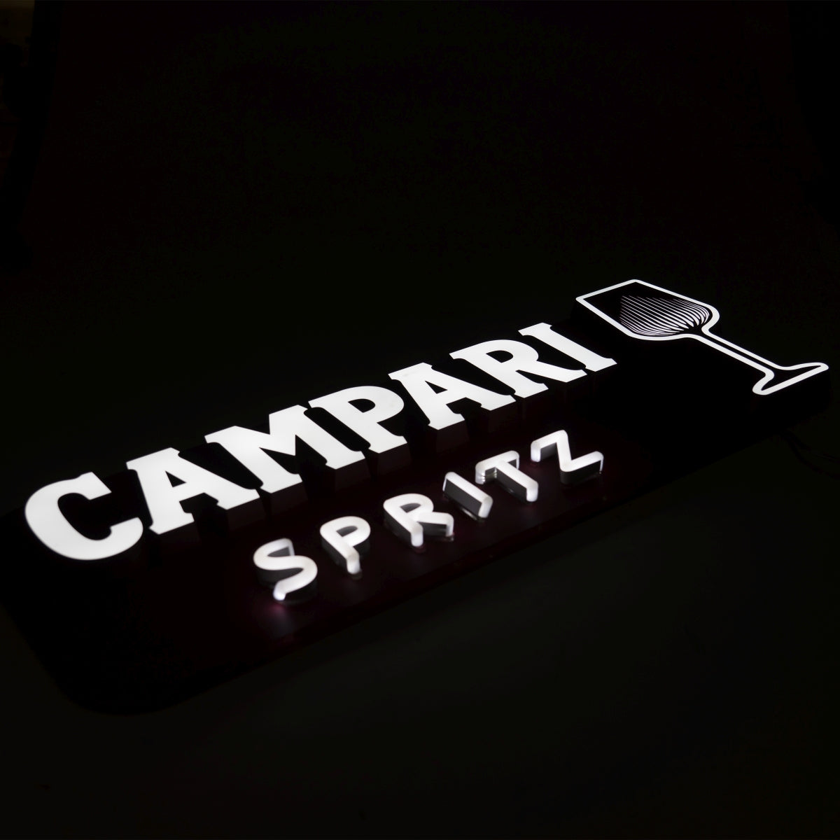 Campari neon znak LED znak ścienny 66x24x4cm dekoracja Aperol Spritz