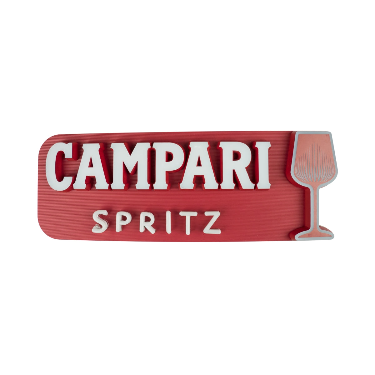 Campari neon znak LED znak ścienny 66x24x4cm dekoracja Aperol Spritz – Widok 3