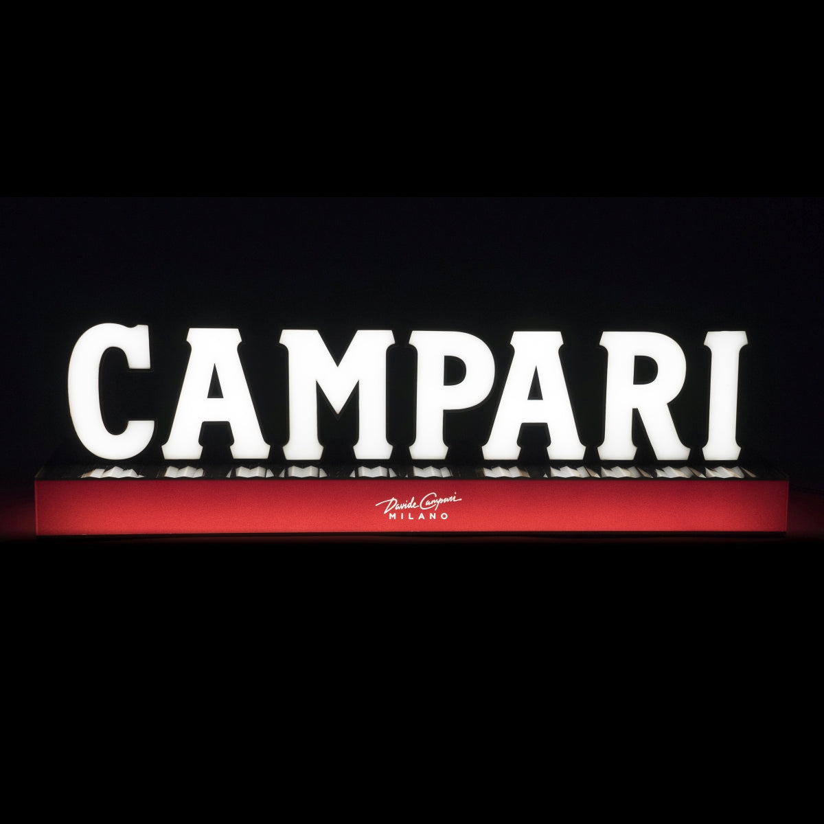 Podświetlany znak Campari LED Milano Dekoracja ścienna z podświetleniem – Widok 2