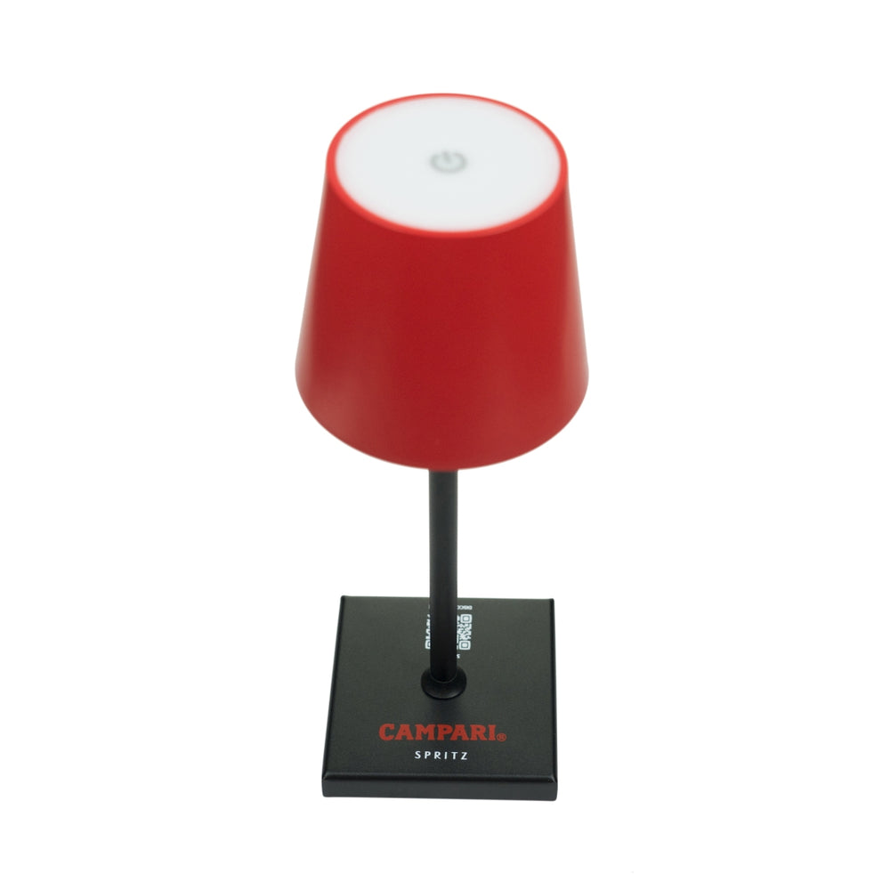 Lampa stołowa Campari Lampa LED oświetlenie stolika nocnego dekoracja na baterie Aperol Spritz