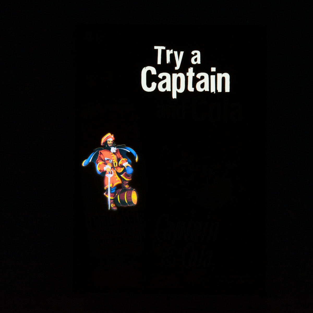 Captain Morgan Podświetlana reklama Luminated LED Tabliczka ścienna Wallsign Bardeko Merch – Widok 3