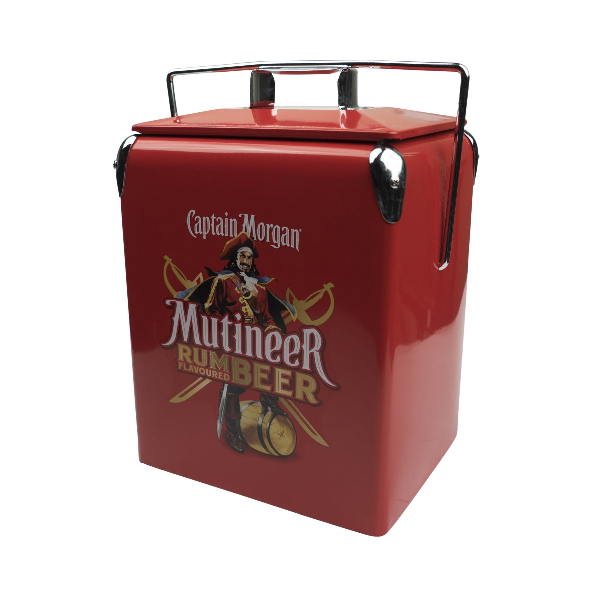 Captain Morgan Rum Cooler Retro Cooler Red Mutineer Rumbeer Cooler Beer – Widok 3