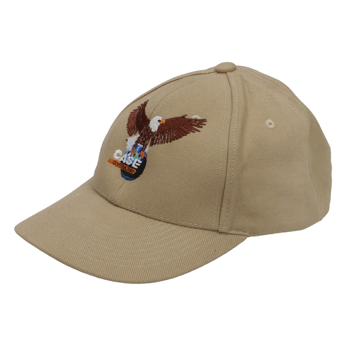 Case Construction USA Czapka z daszkiem Czapka typu trucker Motyw „Adler beige”