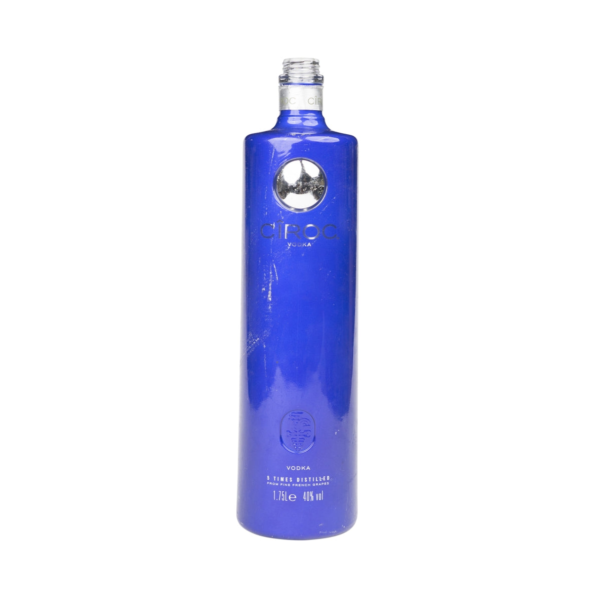 Ciroc Vodka butelka 1,75l EMPTY używana Ultra Premium Vodka niebieska dekoracja rzemiosło