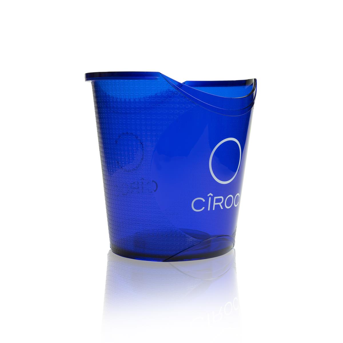 Ciroc Vodka Chłodziarka do butelek Pojemnik na kostki lodu Single niebieski Le Blue – Widok 2
