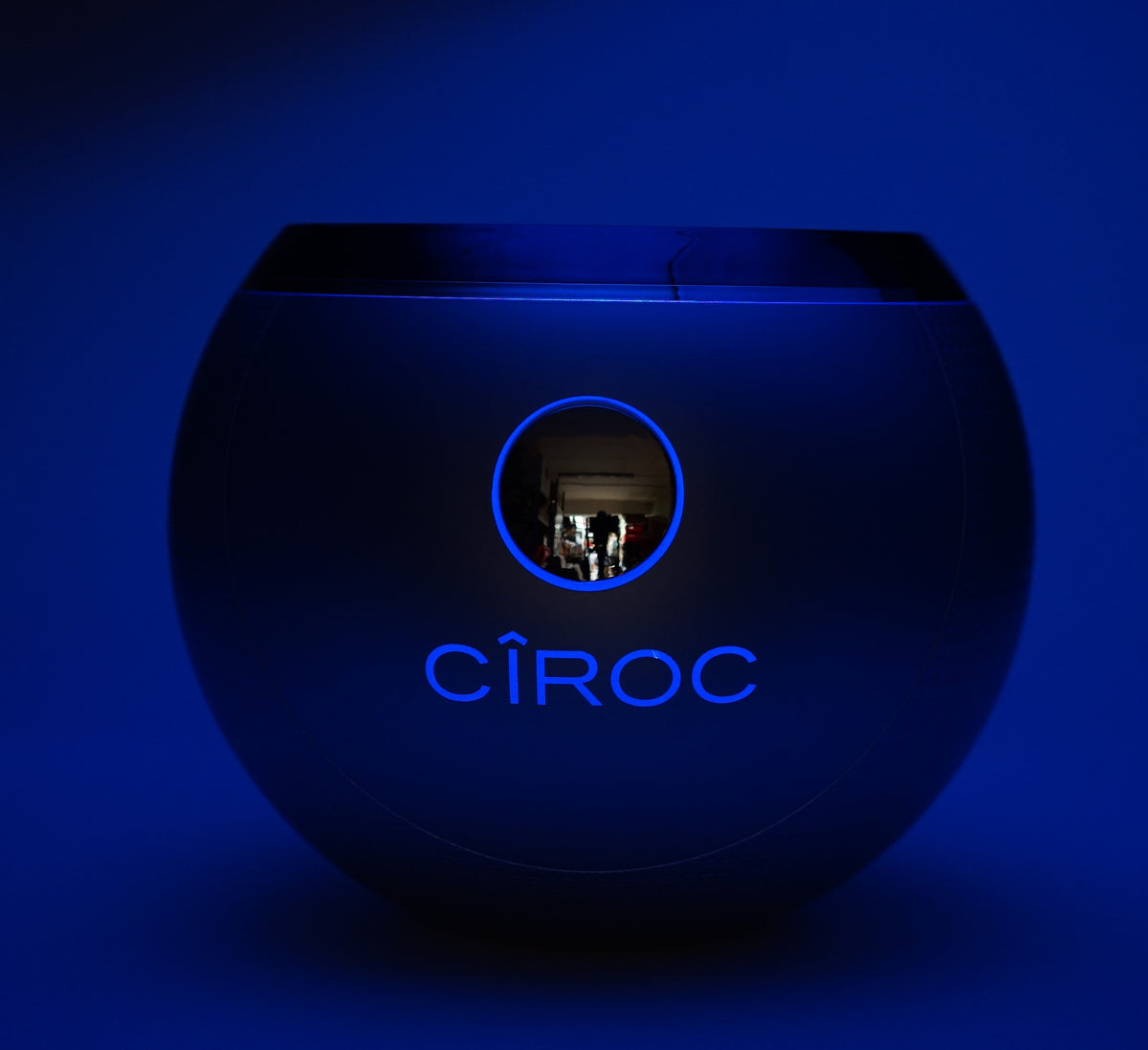 Ciroc Vodka LED Chłodziarka do butelek Pojemnik na kostki lodu Okrągły Srebrny LE Bubble