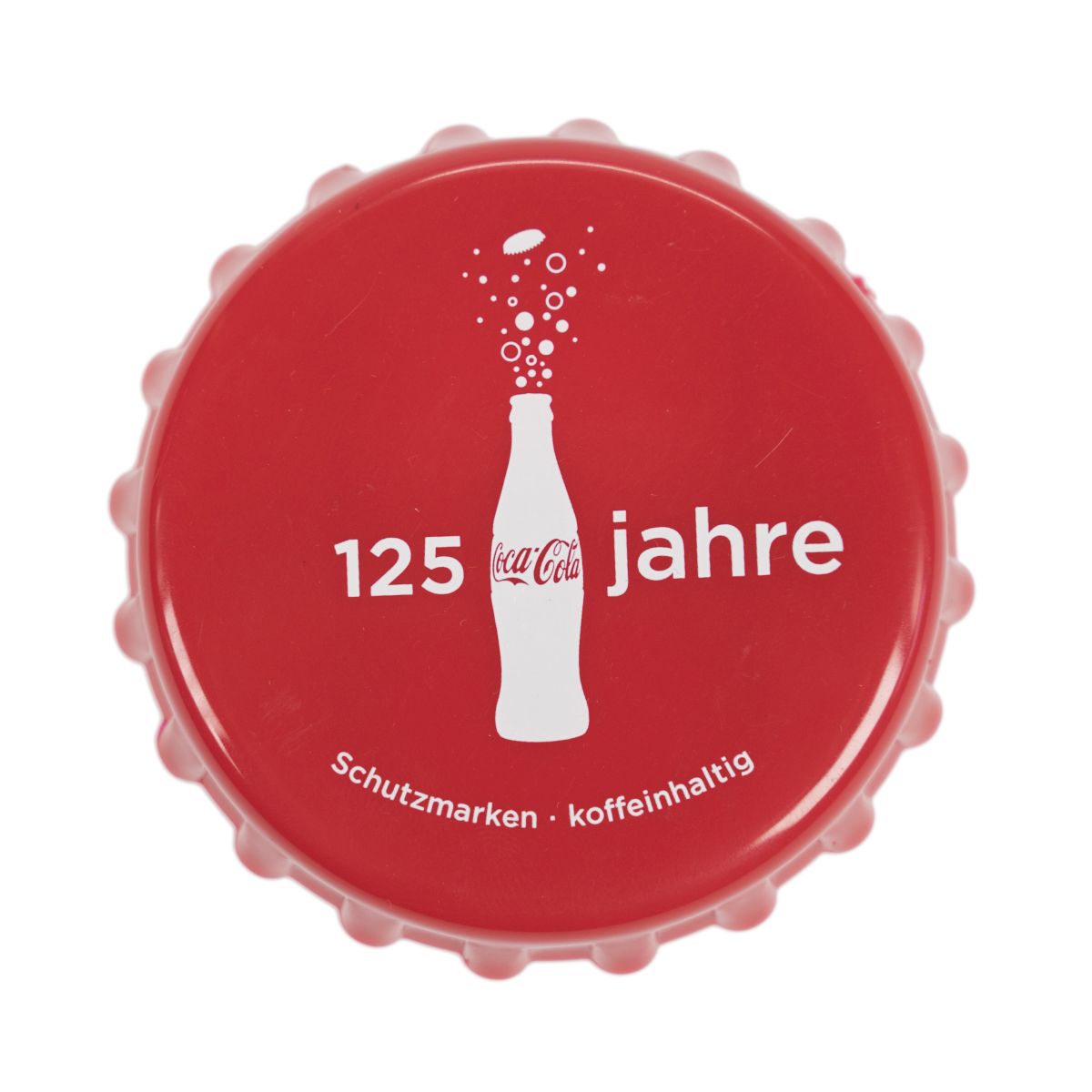 Otwieracz do butelek Coca Cola Crown Cork Lifter Otwieracz do butelek duży czerwony magnetyczny