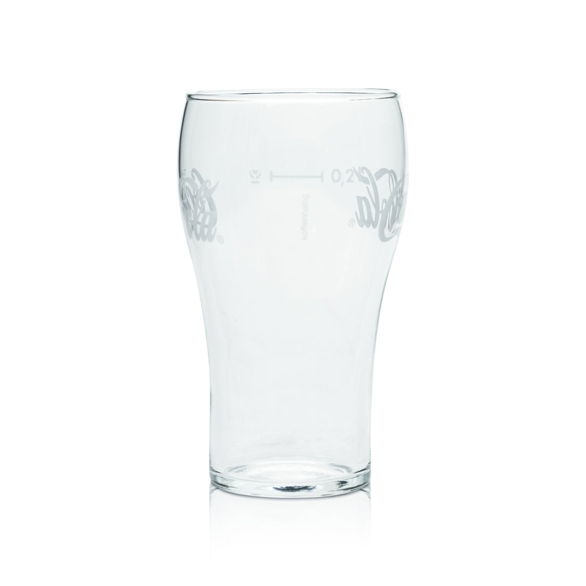 Coca Cola szklanka 0,2l tumbler "Decor" retro design szklanki napoje bezalkoholowe Coke Gastro – Widok 2