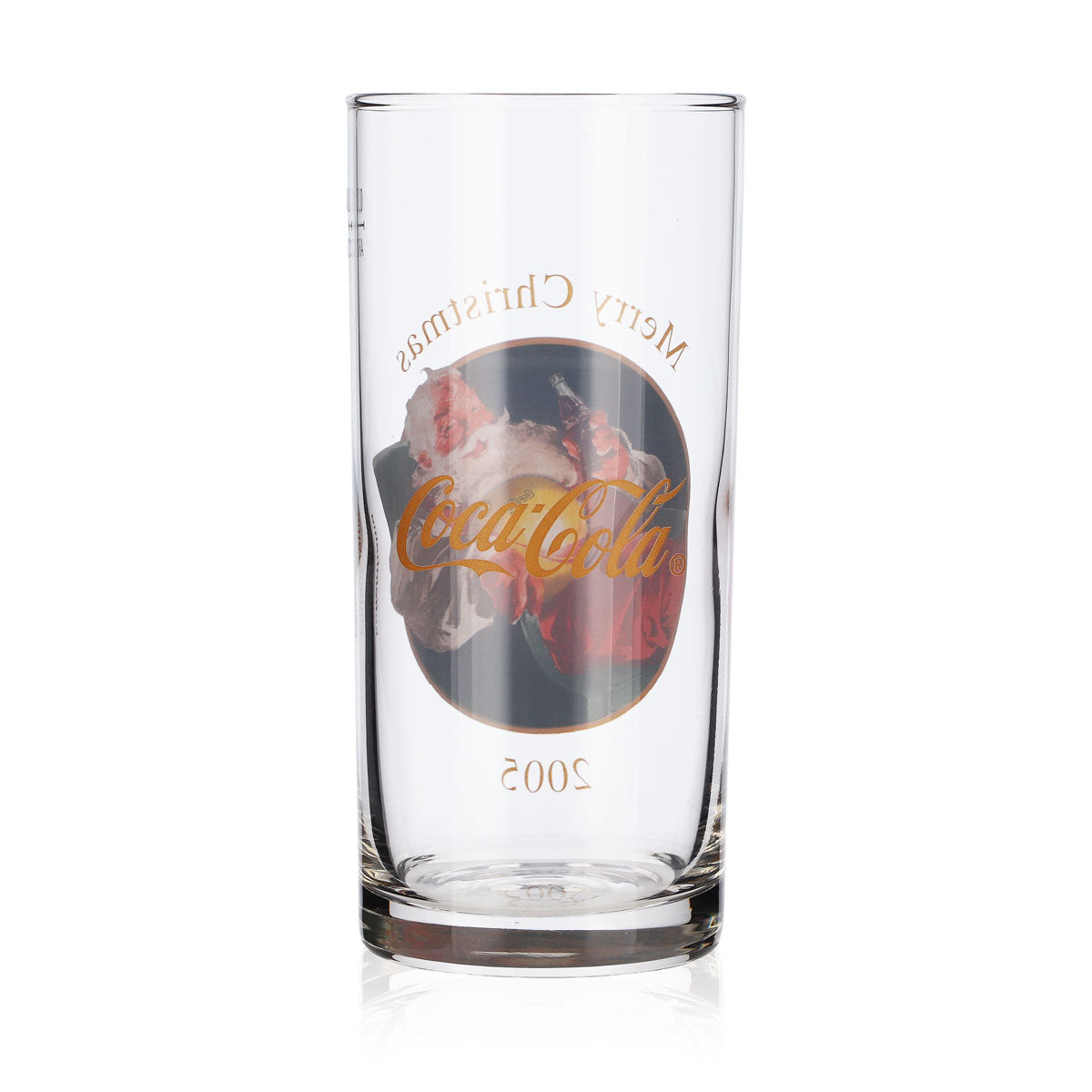 Szklanka Coca Cola 0,3 l „Merry Christmas 2005” Napój bezalkoholowy Kubek świąteczny – Widok 4