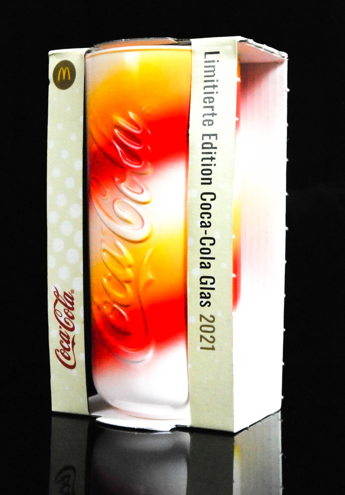Szklanki Coca Cola Szklanka kolekcjonerska 50 lat Mc Donalds Edycja urodzinowa 2021