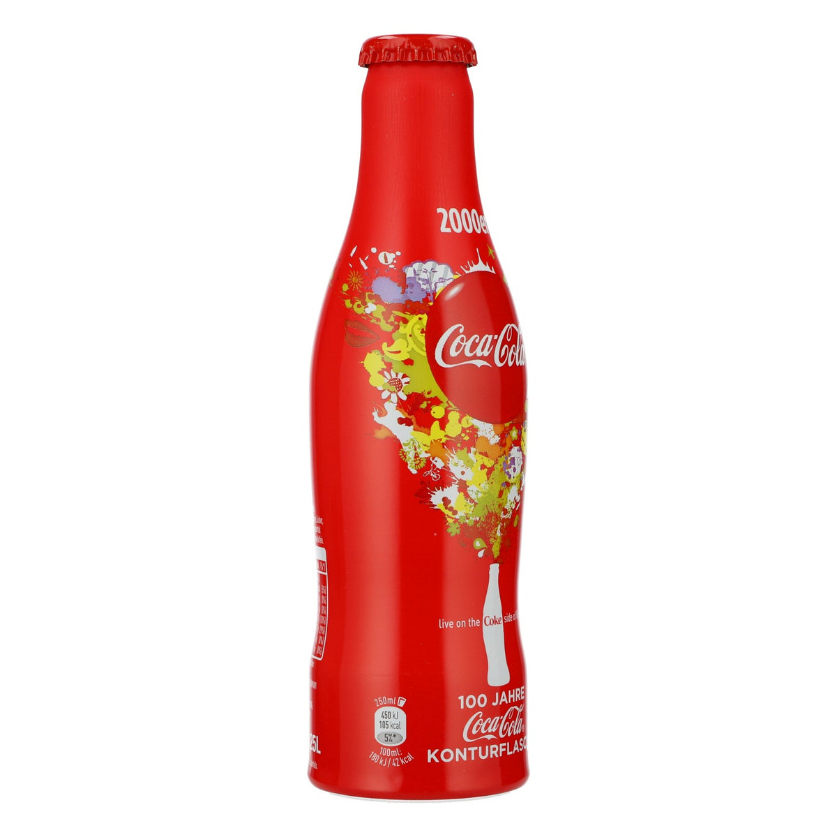 Butelka Coca Cola Softdrink Showflasche 2000, edycja kolekcjonerska 100 lat Butelka dekoracyjna – Widok 2