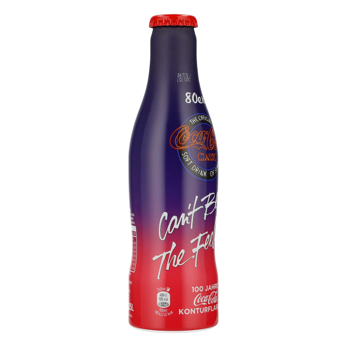 Butelka Coca Cola Softdrink Show z lat 80. Edycja kolekcjonerska 100 lat butelki dekoracyjnej – Widok 2