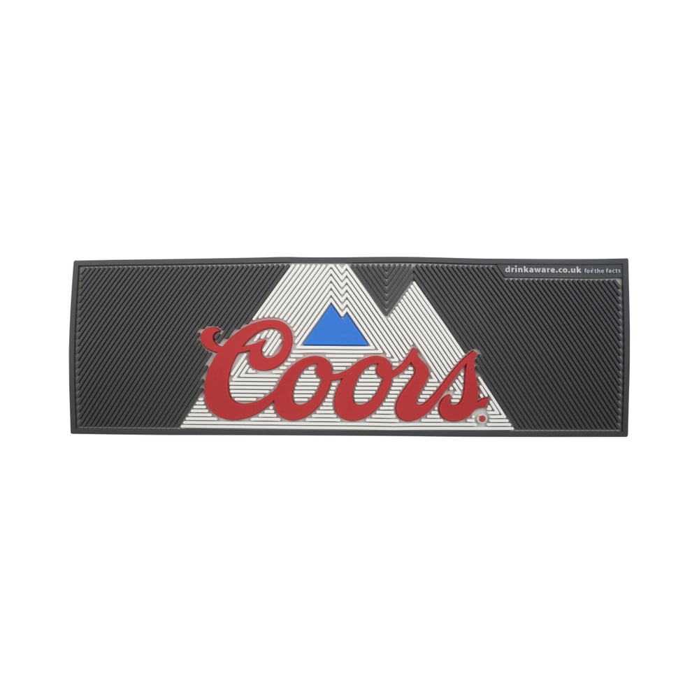 Coors Beer Bar Mat Rubber USA Mata do odsączania kieliszków Runner Gastro Bar Beer