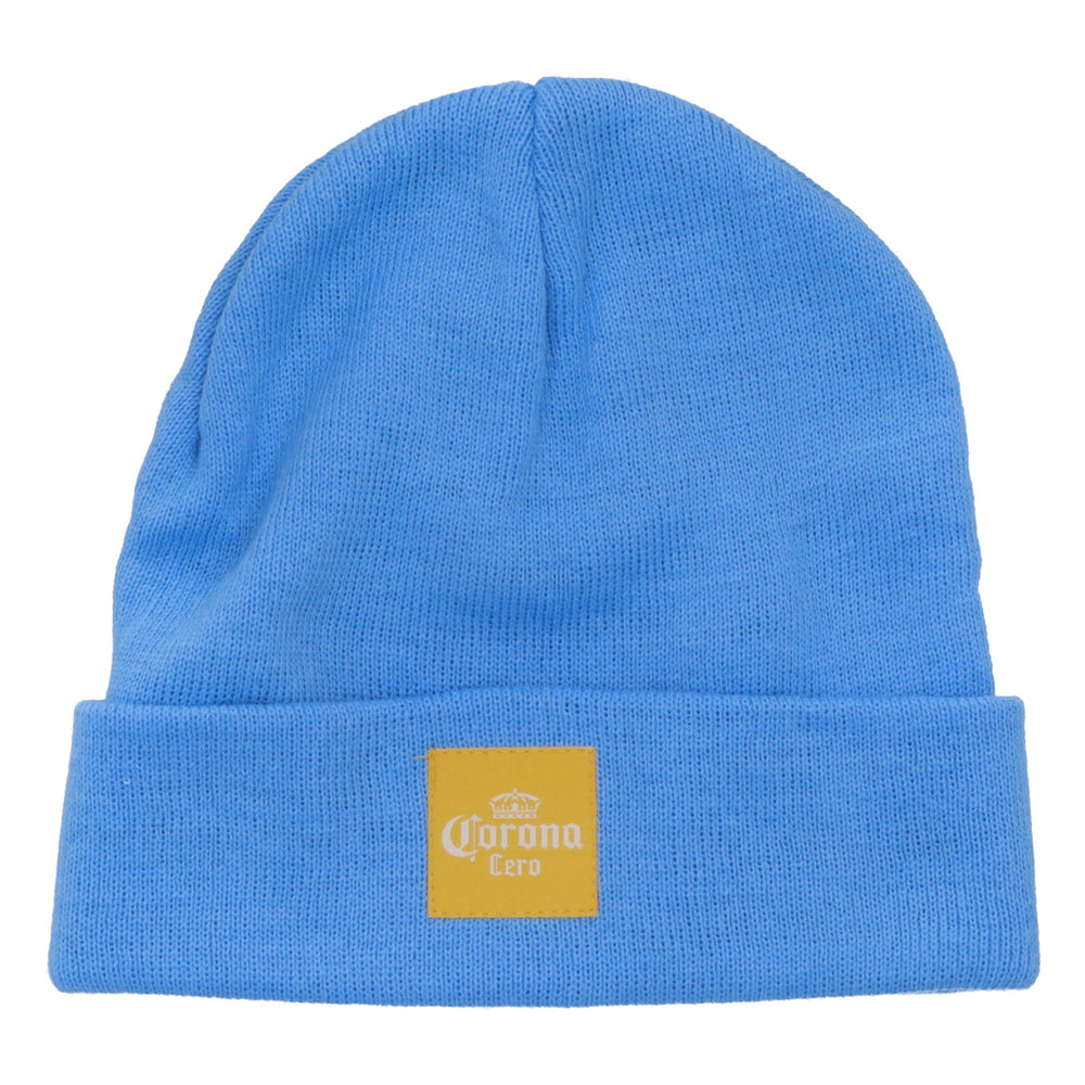 Czapka Corona Beer Czapka wełniana Beanie Jasnoniebieska czapka zimowa
