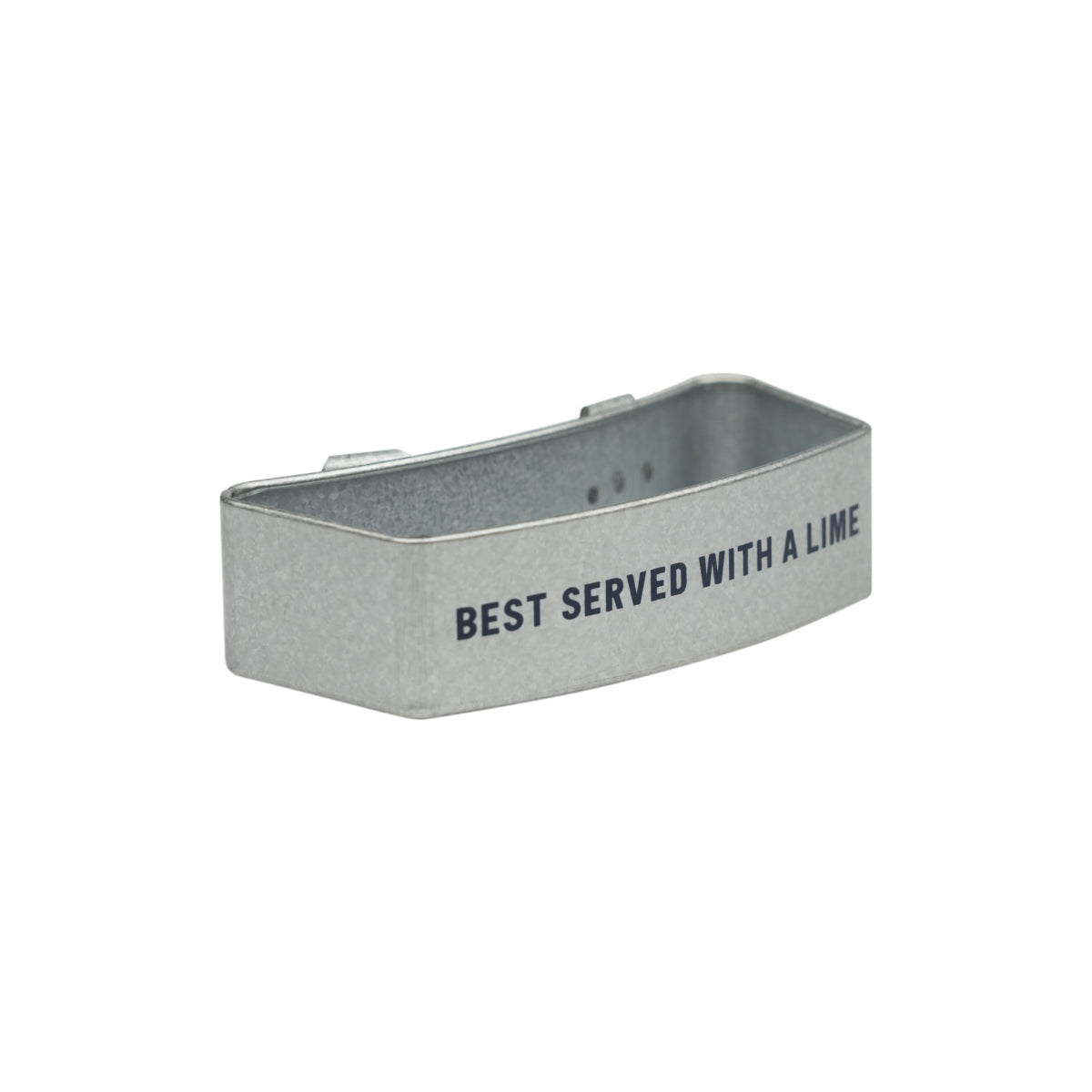 Corona Beer Bowl Lime Slices Silver Tin "Best Served With A Lime" Bar
