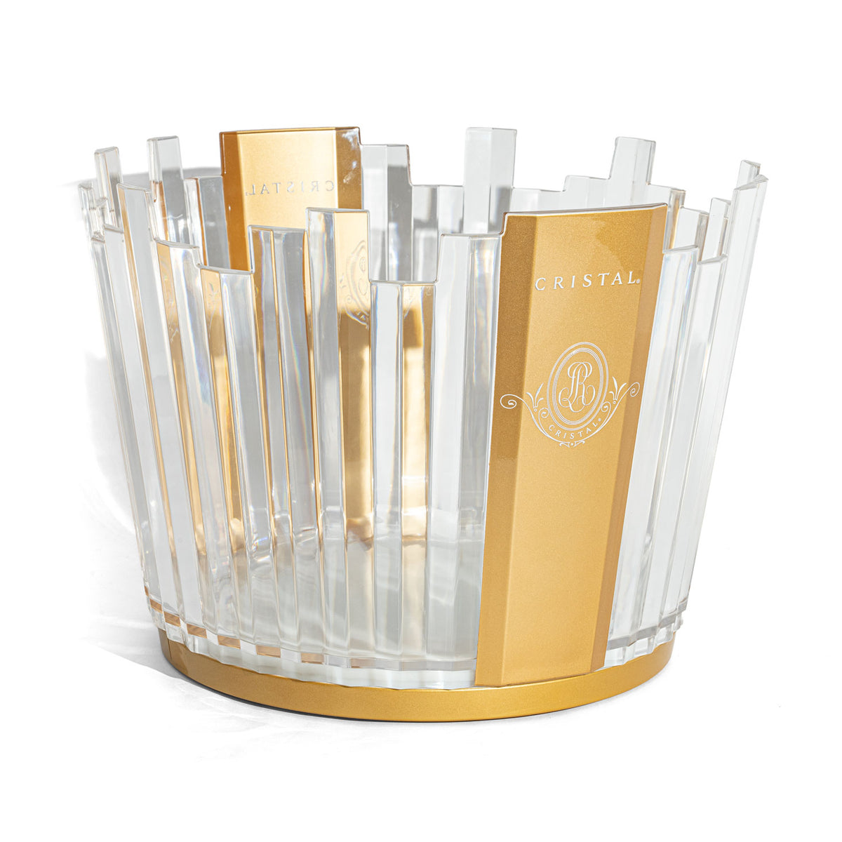 Cristal Schładzacz do szampana LED Luminous Ice Bowl Pojemnik na kostki lodu – Widok 4