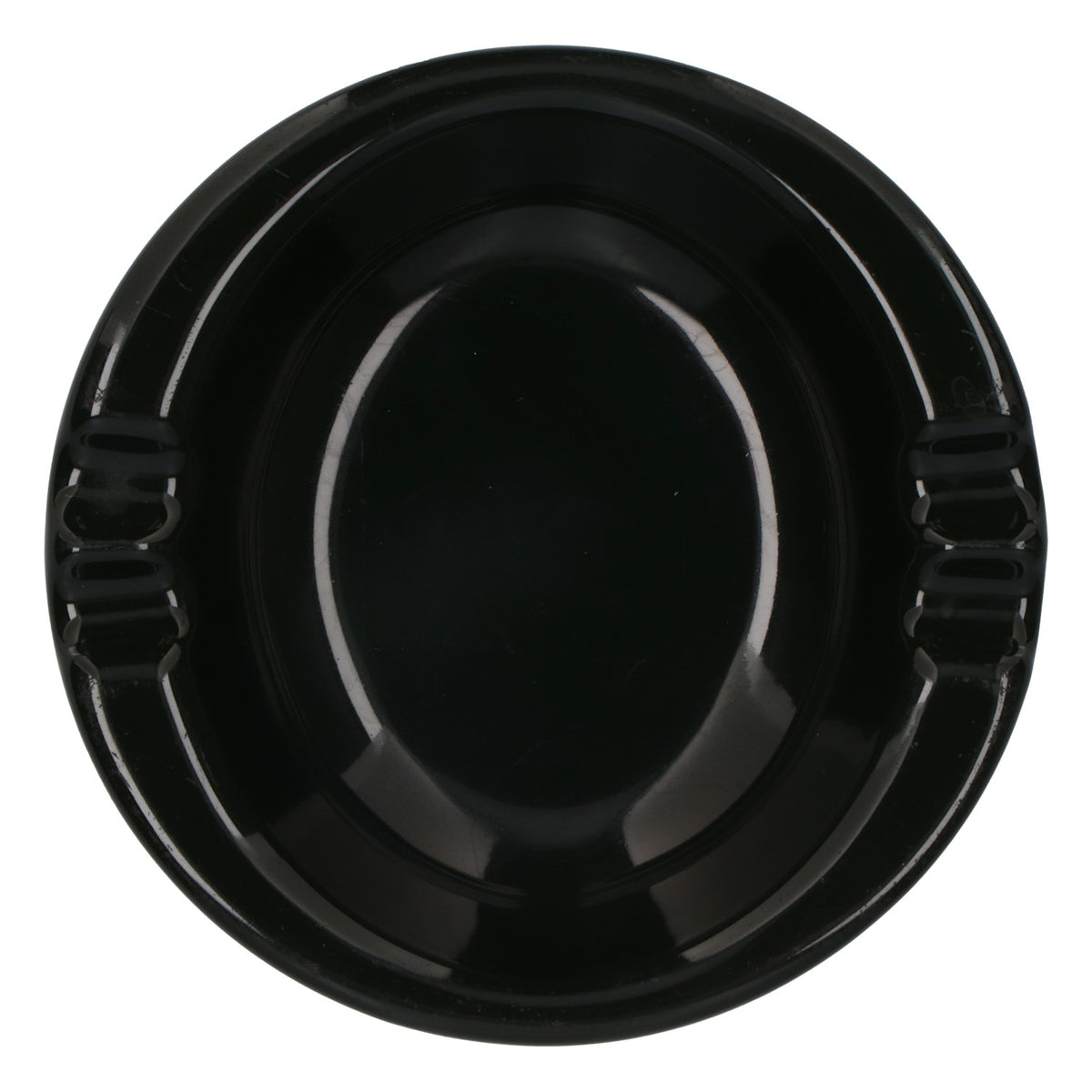Cutty Sark Whiskey Popielniczka Ashtray Ceramika Retro Lata 80. Okrągła Zielona – Widok 4